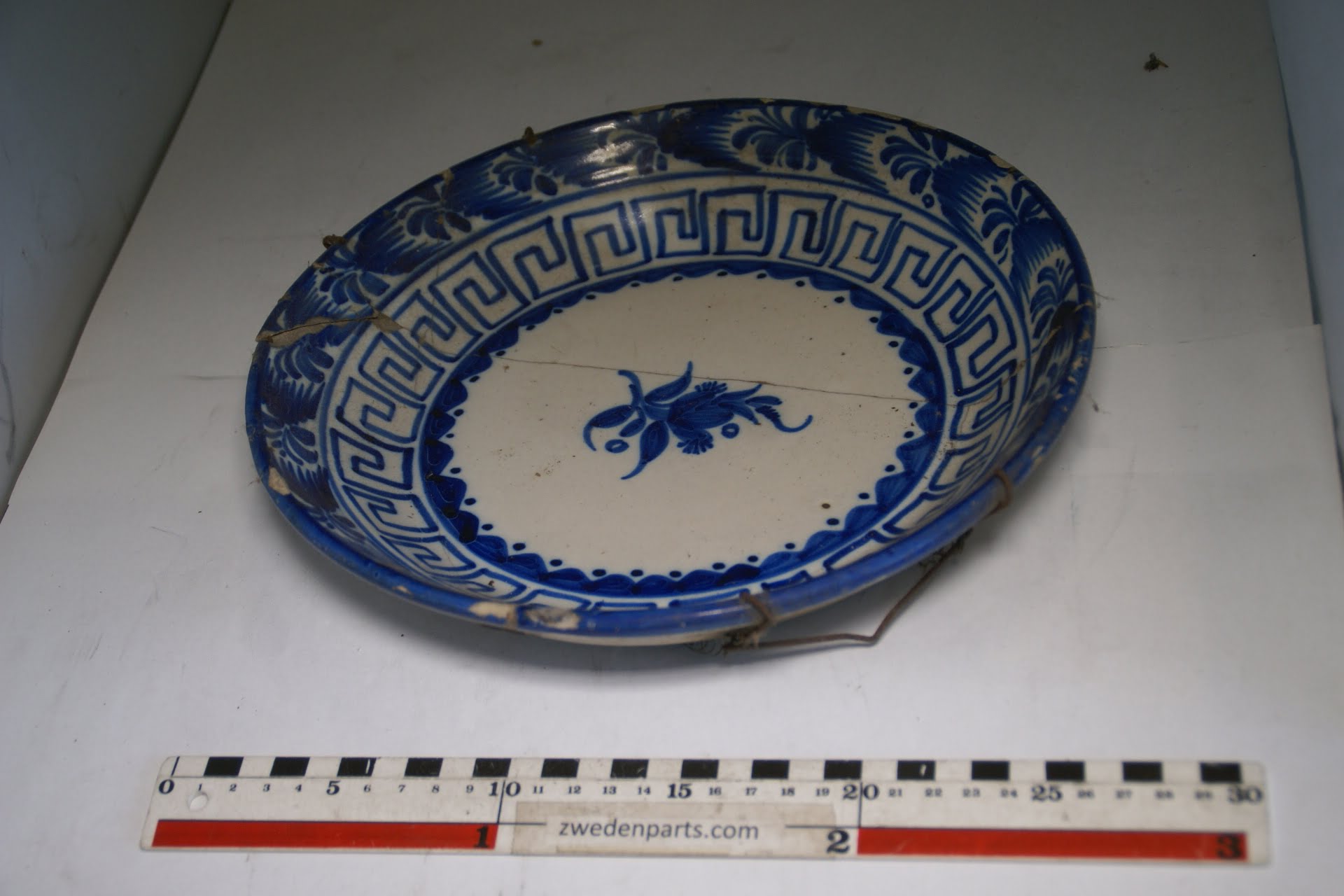 DSC03963 antiek ceramiek chinees bord nr 01 reperatie ca 1880-ef7b3760