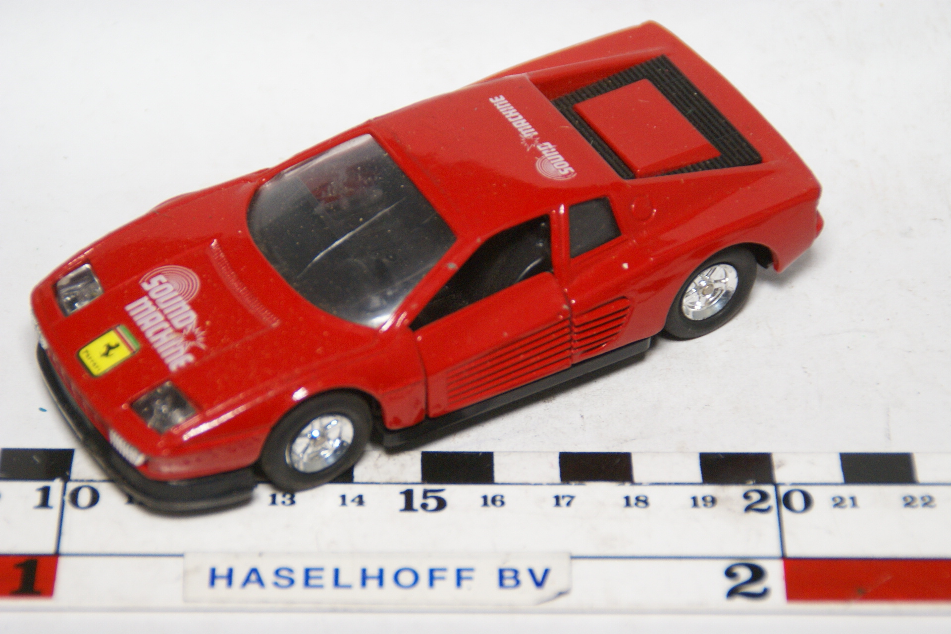 Verlichting vooroordeel Alabama miniatuur Ferrari Soundmachine TT rood, nr 8891 > Zwedenparts.com