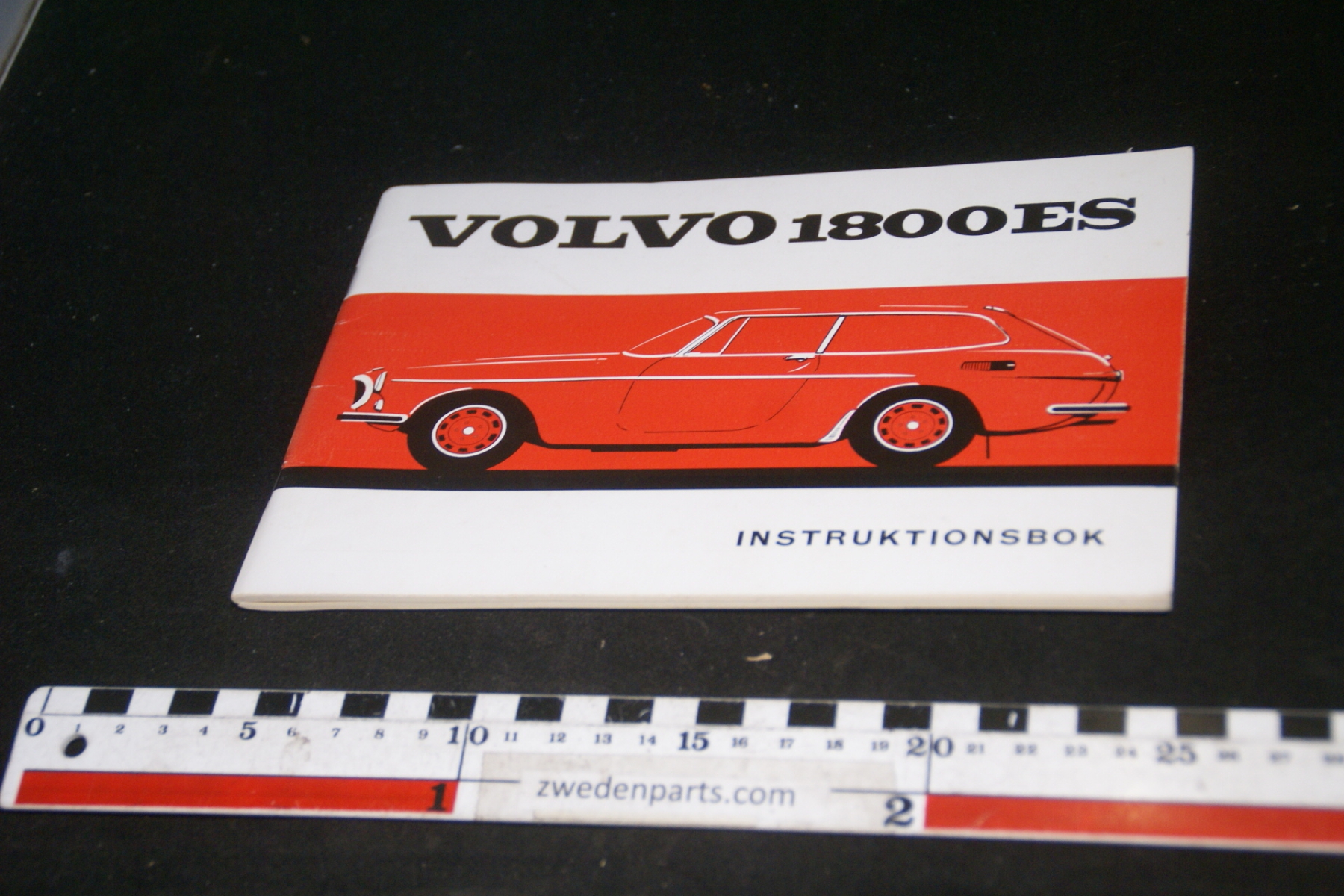 DSC05759 1972 instructieboekje origineel Volvo 1800ES nr TP979-1, Swedish