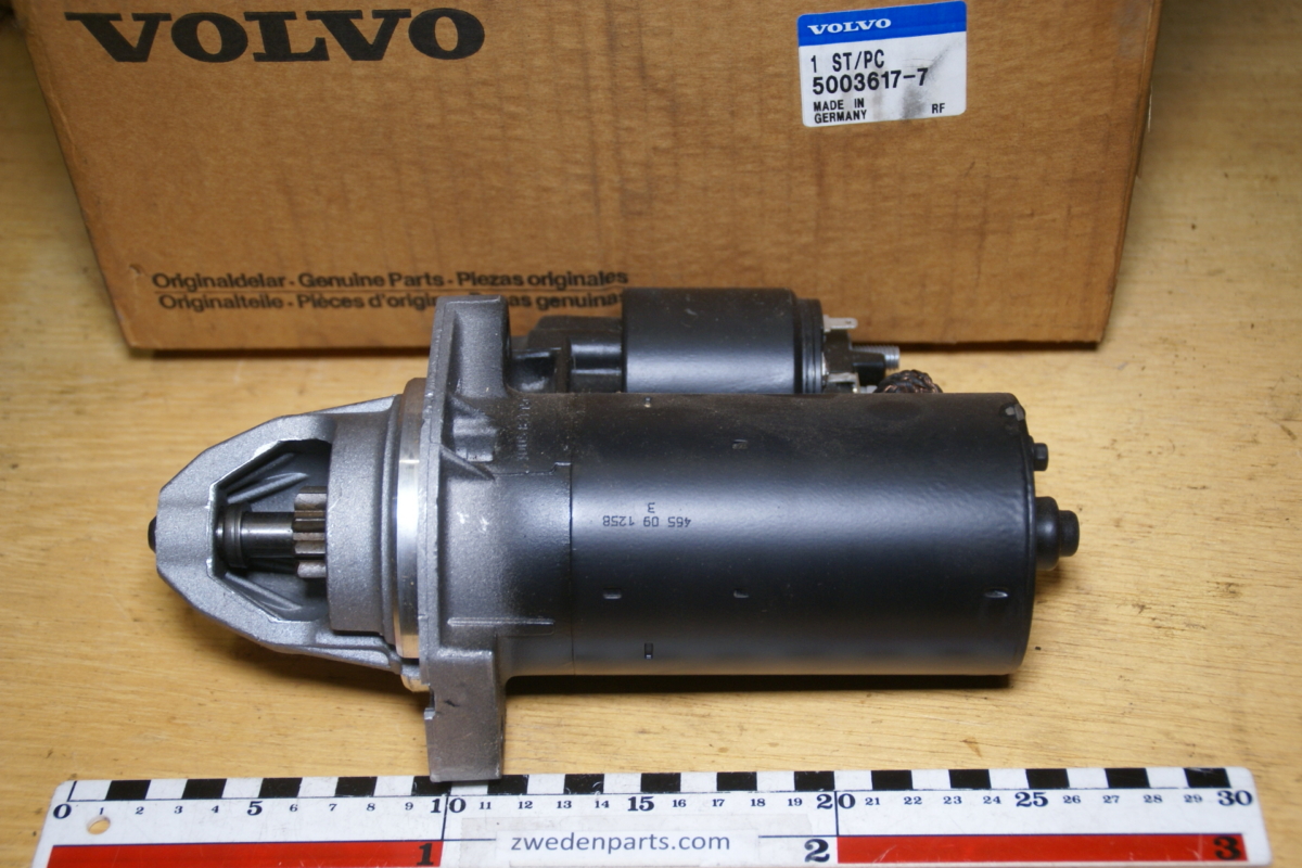 DSC01979 startmotor origineel Volvo 200 700 900 artnr. 5003617 NOS 130
