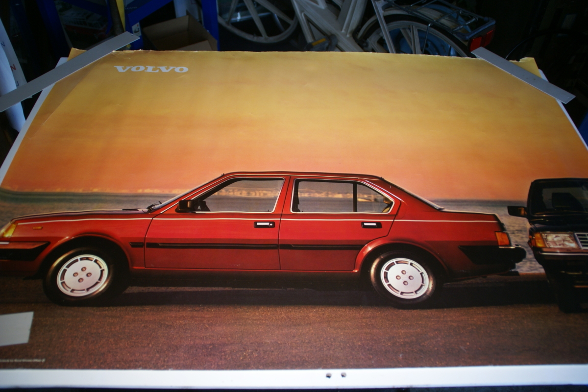 DSC02070 1984 poster origineel Volvo 360GLE artnr. ASPCARBV 1392