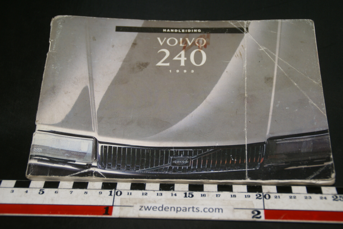 DSC02091 1993 instructieboekje origineel Volvo 240 artnr. TP3393